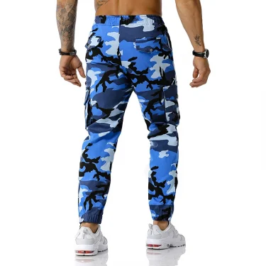 Pure Cotton Camo Harem Pants Men Brand Multiple Color Camouflage Military Tactical Cargo Pants Men Joggers Trousers With Pockets 5