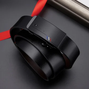 BISON DENIM Male Belt Luxury Brand Automatic Men Belts Cowskin Leather Waist Strap Fashion Genuine Leather Men's Belts For Jeans 3