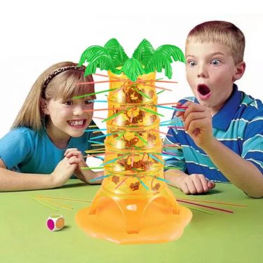 Mini Funny Monkey Climbing Tree Games Toy Kid Flipping Monkey Board Parent Child Interactive Party Desktop Strategy Game Toys