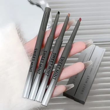 Sexy Rose Red Eye Liner Pencil Natural Matte Wine Red Lying Silkworm Eyeliner Easy To Color Waterproof Eye Make Up Cosmetics 1pc 5