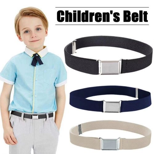 Kids Toddler Belts for Boys Girls Adjustable Stretch Elastic Belt with for Kids length 75-35CM/29.52-13.77inch R2T1