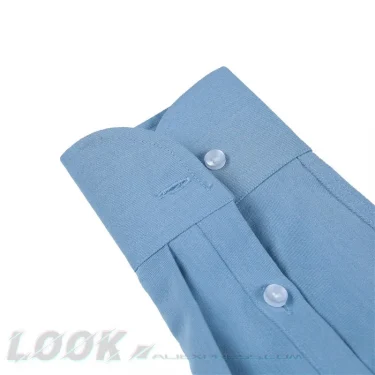 Men's Italian Collar Shirt, Wrinkle-free, Casual, Fashionable, Slim-fit with A Lapel Design, Branded Clothing, Youth, New 6