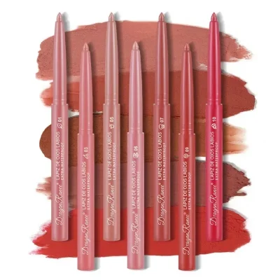 12 Pcs/Set Waterproof Lip Liner Pencil Nude Color Matte Lipliner Moisturizing Long Lasting Lipstick Professional Makeup Lip Tint 6