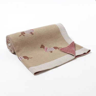 Baby Blankets Newborn Cartoon Swaddle Wrap Monthly Blankets 100%Cotton Knitted Toddler Infant Outdoor Playing Clip Mats 100*80cm 2