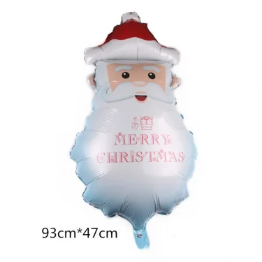 Christmas Tree Balloons Standing Decorations Balloon Set Candy Santa Claus Gift Box Party Outdoor Sports Inflatable Toys 3