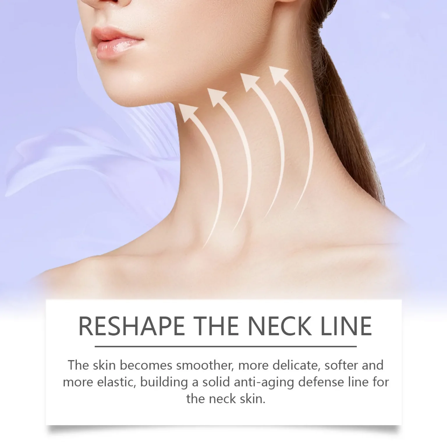 Neck Lift Cream Eliminate Neck Fine Lines Deeply Moisturizing Hydrate Firming Tightening Rejuvenation Nourishing Neck Care Cream 5