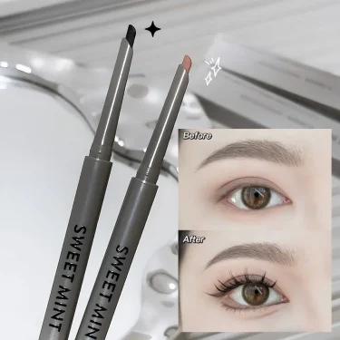 Sexy Rose Red Eye Liner Pencil Natural Matte Wine Red Lying Silkworm Eyeliner Easy To Color Waterproof Eye Make Up Cosmetics 1pc 3