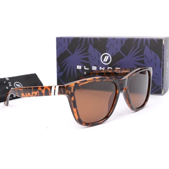 Blue Mirror Sunglasses Men Polarized UV Ray Lense Eyewear Vintage Fashion Square Men Sun Glasses 0717 2