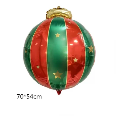 Christmas Tree Balloons Standing Decorations Balloon Set Candy Santa Claus Gift Box Party Outdoor Sports Inflatable Toys 5