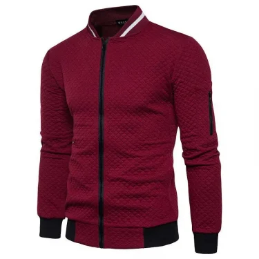 Men's Sweatshirts with Zipper Pockets Thin Solid Color Half Tracksuit Casual Outdoor Hooded Tracksuit Long Sleeves Jacket Coats 5