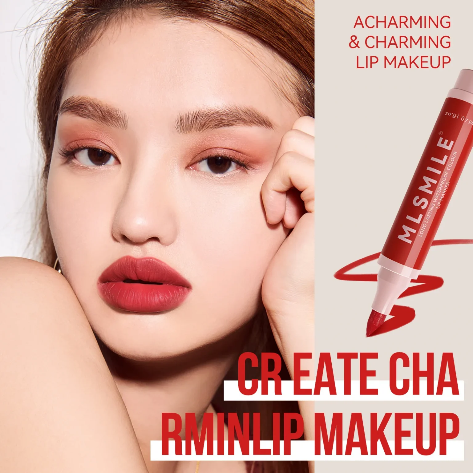 Nude Brown Matte Lipstick Marker Pen Solid Lip Gloss Waterproof Long Lasting Lipstick Pencil Lip Liner Pen Lips Makeup Cosmetics 4