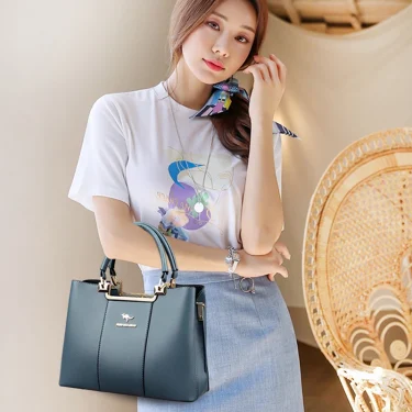 New Ladies Handbags High Quality Soft Leather Bags Crossbody Shoulder Bag For Womens Large Capacity Casual Tote Bag Bolsos 4