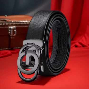 Genuine Leather Belt Metal Alloy Automatic Buckle Brand Luxury Design Waist Belts for Men Strap Male Men belts 6