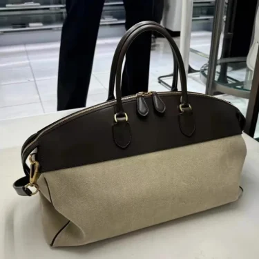 Designer Fashion leather Handbag Shoulder Strap Crossbody Handbag Large Capacity Canvas Women's Simple Tote Bag 1