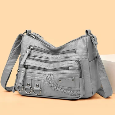 New Ladies Soft Leather Bags High Quality Purses And Handbags Famous Designer Crossbody Shoulder Bag For Women Sac A Main 5