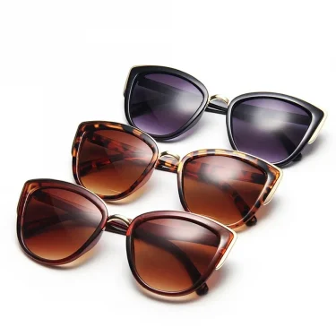 MUSELIFE Cateye Sunglasses Women Vintage Gradient Glasses Retro Cat eye Sun glasses Female Eyewear UV400 5