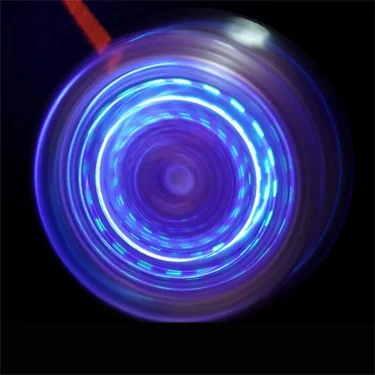 Professional Magic YoYo Aluminum Metal Boy Toys High Speed Bearings Special Props Luminous YoYo Adult Interesting Toy Gift 1Pc 5