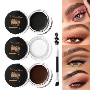 Dragon Ranee 6color Wild Eyebrow Styling Eyebrow Cream Styling Eyebrow Gel Soap Wax White Eyebrow Cream