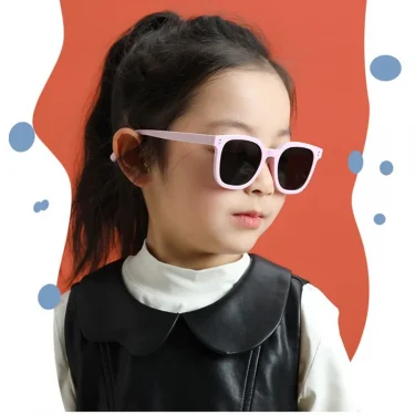 Children's Small Frame Square Sunglasses Girl Brand Designer Fashion Sun Glasses Boys Outdoor Shading Eyewear UV400 Gafas De Sol 2
