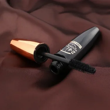 5D Waterproof Mascara Lengthens Eyelashes Extension Black Silk Fiber Mascara Female Makeup Cosmetic Waterproof Mascara 3