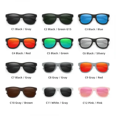 KINGSEVEN Sports Polarized Sunglasses For Men Women Sun Glasses with UVA&B Protection Comfort Eyewear Accessory 4