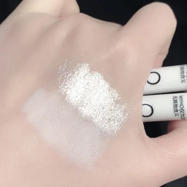 Brightening Silkworm Eyeshadow Pen Lasting Waterproof Shiny Matte White Eyeshadow Stick Pearlescent Gel Highlighter Stick Makeup 5