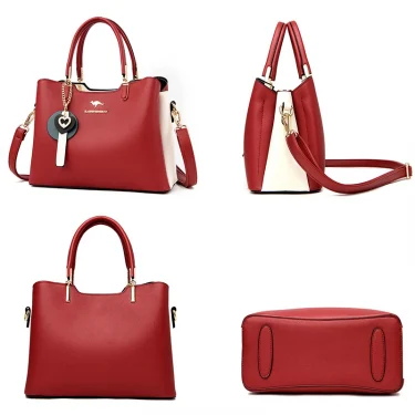 Brand Women's Shoulder Bags New 3-Layer Large Capacity Tote Bag High Quality Leather Women Handbag Luxury Designer Handbags 5
