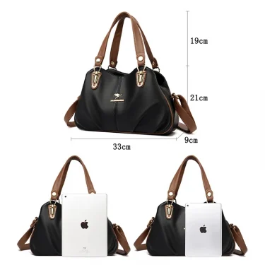 Luxury Casual Tote Women Bag High Quality Leather Ladies Hand Bags for Women New Shoulder Bag Big Crossbody Bags Sac A Main 6