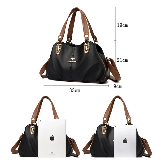 Luxury Casual Tote Women Bag High Quality Leather Ladies Hand Bags for Women New Shoulder Bag Big Crossbody Bags Sac A Main 6
