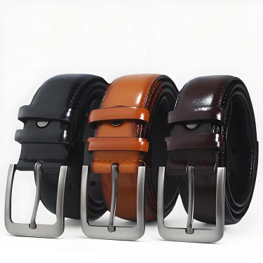 PU leather belts for men luxury designer high quality fashion style vintage brown cowboy male belt casuel for male ND005 6