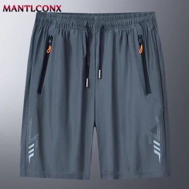 New Summer Gym Fitness Shorts Men Sports Training Running Jogging Casual Men's Shorts Quick Dry Elastic Workout Short Pants Man 3