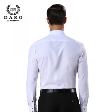 DR DARO UOMO Mens shirts white tuxedo shirt party wedding shirt 883-white 2