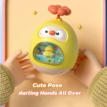 Baby Bath Toy Amphibious Cute Fun Spray Water Tumbler Toy Water Bathtub Pool Beach Kids Baby Toys 12 Months Bathing Bathroom 2