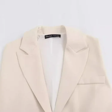 Women's Loose Blazer Women's Coat Spring New Casual Simple Blazer Office Women's Casual Blazer Coat 5