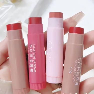Colored moisturizing lip balm lipstick moisturizing, moisturizing, diluting lip lines, anti-drying lip balm 6