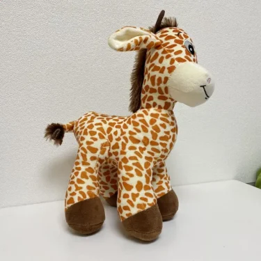 20/30cm Lovelyl Giraffe Plush Toy Stuffed Soft Baby Finger Giraffe Dolls Lovely Toys Room Decor Children Gift 4