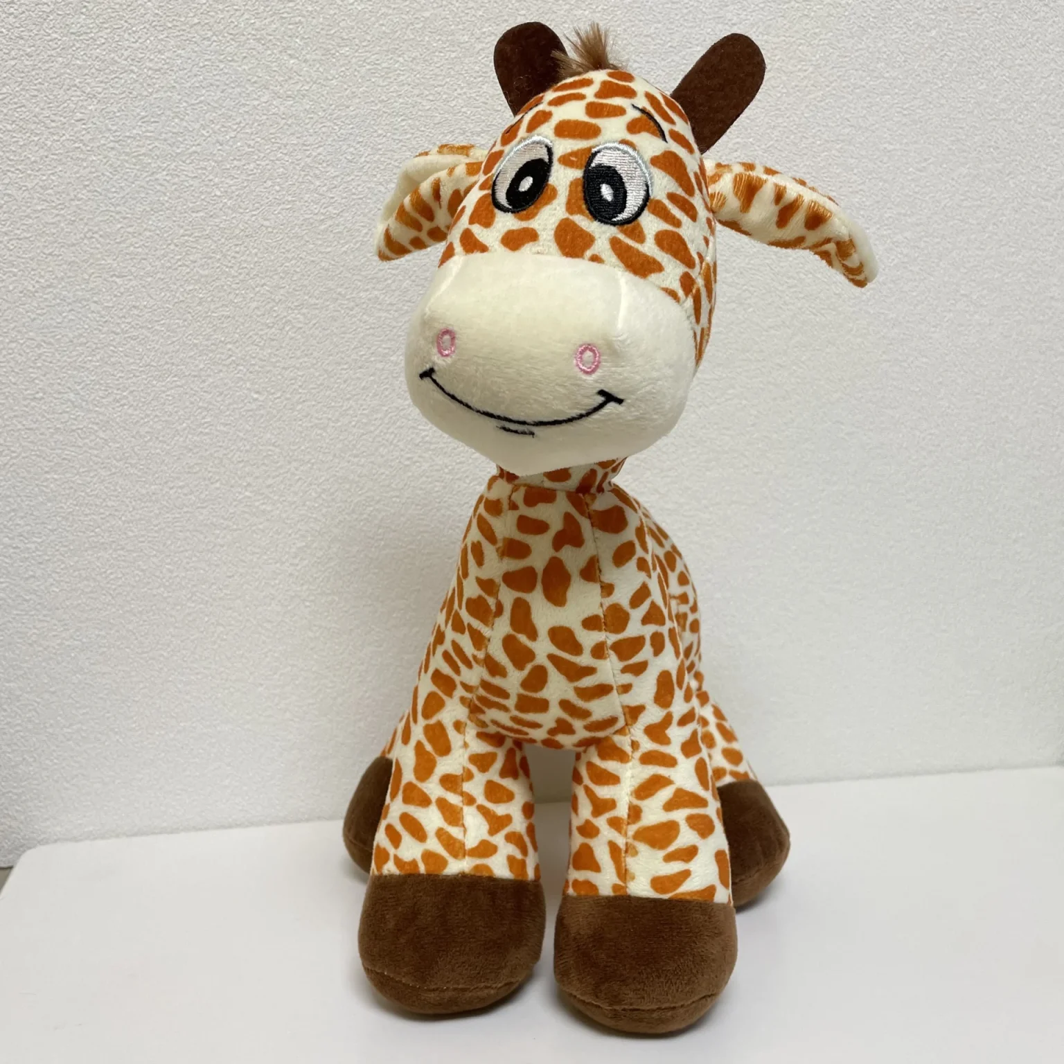 20/30cm Lovelyl Giraffe Plush Toy Stuffed Soft Baby Finger Giraffe Dolls Lovely Toys Room Decor Children Gift 1