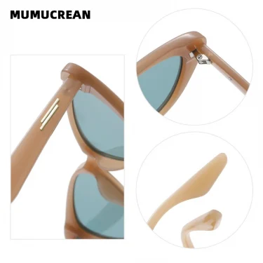 New Small Cat Eye Sunglasses Women Fashion Gradient Shades Outdoor Triangle Female Sun Glasses Party Eyewear AccessUV400 3