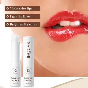 Coconut Lip Balm - Lasting Nourishment and Moisture for Men and Women - Daily Care Lip Balm 2