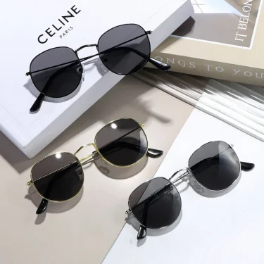 Round Sunglasses Men Vintage Metal Sunglasses for Women Luxury Brand Goggle Sun Glasses Ladies Sun Glasses for Female Male ﻿ 1