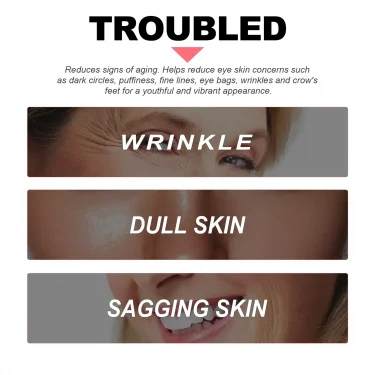 Retinol Eye Cream Lifting Firming Anti-Wrinkle Remove Eye Bags Dark Circles Anti Aging Whitening Moisturizing Brighten Skin Care 5