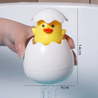 Baby Bathing Toy Kids Cute Duck Penguin Egg Water Spray Sprinkler Bathroom Sprinkling Shower Swimming Water Toys For Kids Gift 6