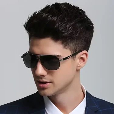 Trendy Square Polarized Photochromic Sunglasses Luxury Women Men Pilot Shades Sun Glasses Outdoor Anti-UV Driving Oculos De Sol 3