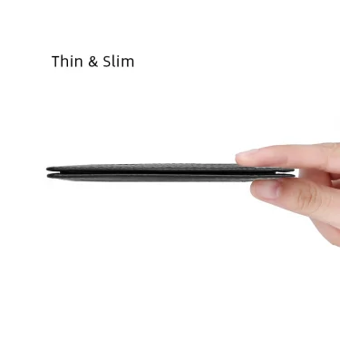YUECIMIE Super Slim Soft Wallet Genuine Leather Mini Credit Card Holder Wallets Purse Thin Small Card Holders Men Wallet 2