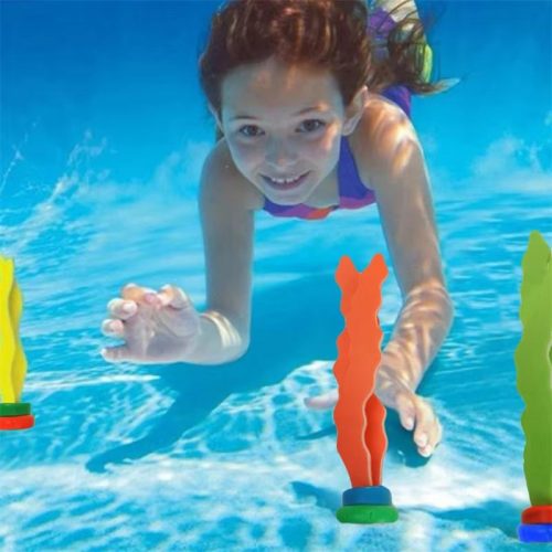 3pcs Summer Toys Seaweed Diving Toy Swimming Pool Games Child Underwater Diving Seaweed Toy Sports Parent-Child Gifts