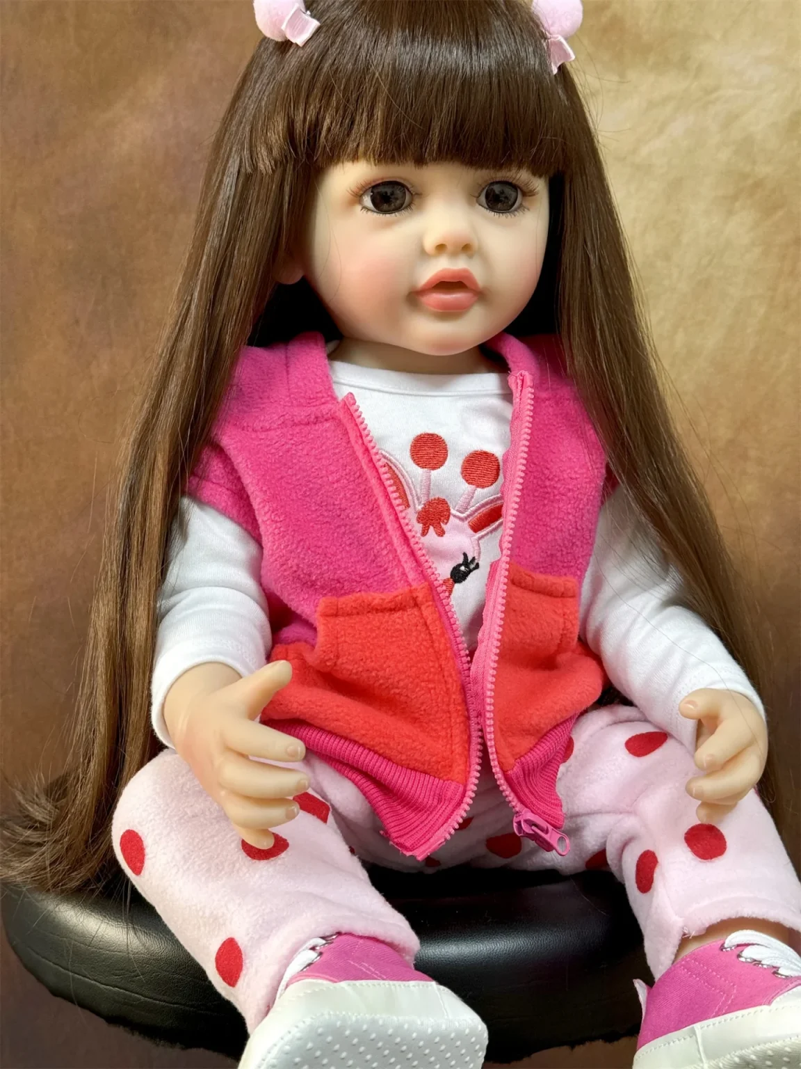 Lifelike Reborn Dolls Realistic Full Silicone Baby Bebe Vinyl 50CM Newborn Girl Doll Princess Toddler Toy Gift 3
