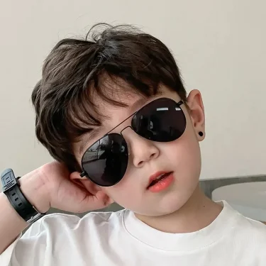 Retro Kids Sunglasses UV400 Brand Designer New Trend Children Sun Glasses Luxury Shades Baby Boys Girls Eyewear Gafas De Sol 1