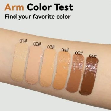 Face Foundation Cream Oil-Control Matte BBCream Waterproof Lasting Concealer Liquid Full Coverage Matte Base Professional Makeup 3