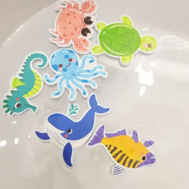 Baby Bath Toy Fun Foam Traffic Animal Cognitive Floating Bathtub Toy Baby Bathroom Toys Games for Babies Boy Gift Water Play Toy 6