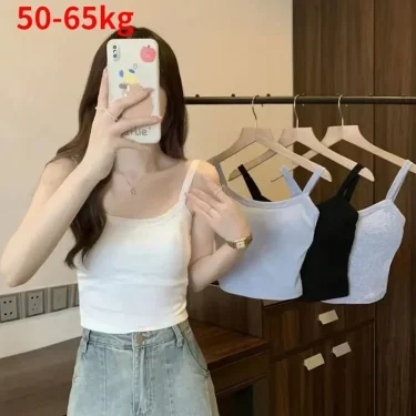 Crop Top Women Sexy Sleeveless Tops Fashion Female Underwear Lady's Camisole Girl Basic T-shirt Vest Lingerie Bras Tube Tops New 6